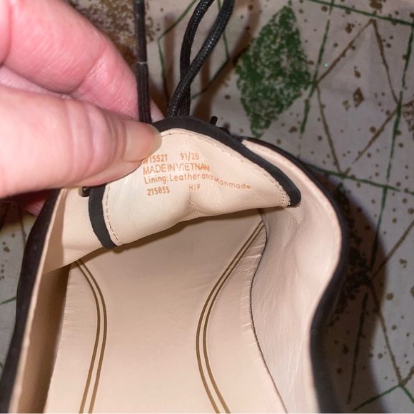 Cole Haan loafers flats sneakers Comfort Shoes Lace up black leather size 9.5 - Picture 10 of 10